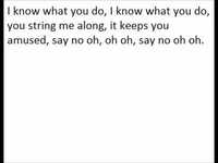 pochette album Say no