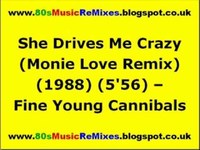pochette album She drives me crazy (the monie love remix)