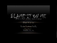 pochette album Blame it on me