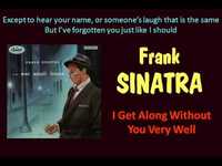 pochette album I get along without you very well