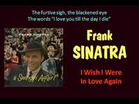 pochette album I wish i were in love again