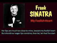 pochette album My foolish heart