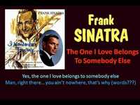 pochette album The one i love belongs to somebody else