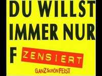 pochette album Du willst immer nur ficken