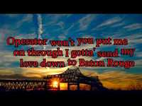 pochette album Callin baton rouge