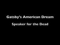 pochette album Speaker for the dead