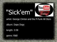 pochette album Sick 'em