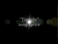 pochette album Tonight