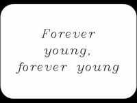 pochette album Forever young