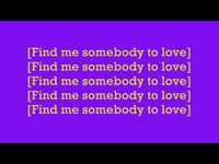 pochette album Somebody to love