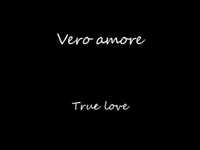 pochette album Vero amore