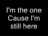 pochette album I'm still here