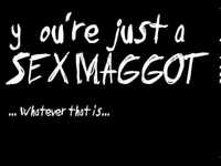 pochette album Sex maggot