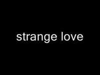 pochette album Strange love