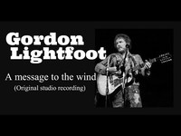 pochette album A message to the wind