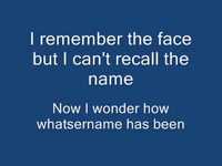 pochette album Green day - whatsername