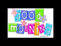 pochette album Good morning