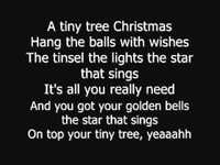 pochette album Tiny tree christmas