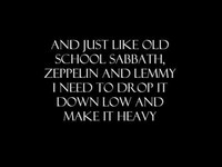 pochette album I like it heavy