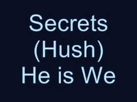 pochette album Secrets (hush)