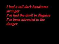pochette album Tall dark handsome stranger