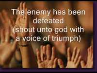 pochette album Shout unto god