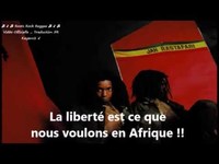 pochette album Africa must be free by 1983 (traduction)