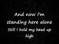 pochette album Standing alone