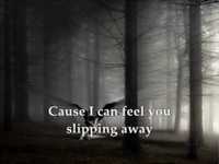 pochette album Slipping away