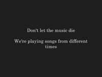 pochette album Songs from different times