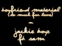 pochette album Boyfriend material