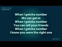 pochette album Getcha number