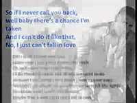 pochette album Can't fall in love