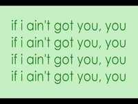 pochette album If i aint got you