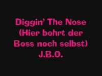 pochette album Diggin' the nose