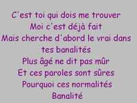 pochette album Banalite