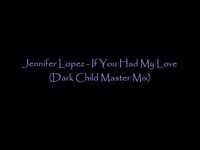 pochette album If you had my love (dark child master mix)