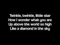 pochette album Twinkle twinkle little star