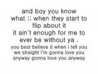 pochette album Gonna love you anyway