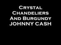 pochette album Crystal chandeliers and burgundy