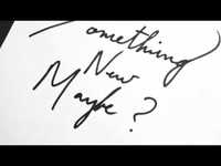 pochette album Something new maybe