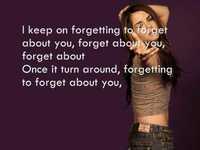 pochette album Keep forgetting
