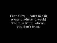 pochette album I can't live