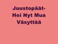 pochette album Hei nyt mua väsyttää