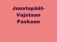pochette album Vajotaan paskaan