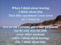 pochette album When i think about leavin