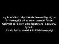 pochette album Du är ånga