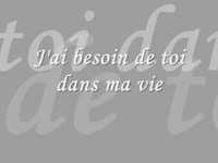 pochette album Besoin de toi