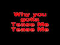 pochette album Tease me