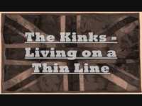 pochette album Living on a thin line